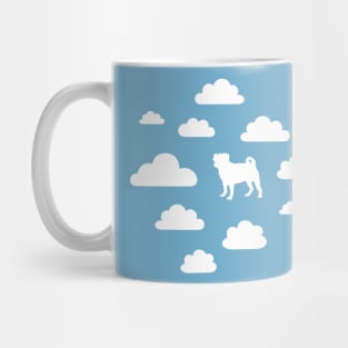 Pug in the Clouds Mug